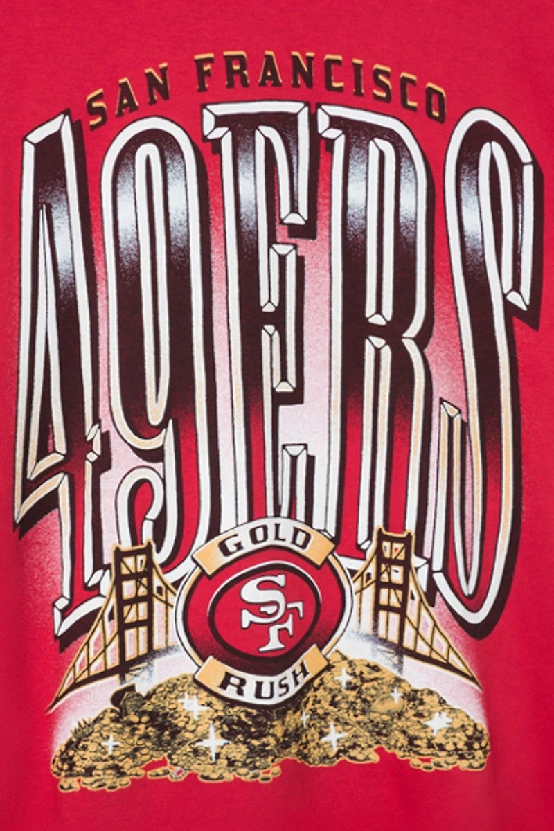 Junk Food NFL San Francisco 49ers Gold Rush Vintage Inspired Tee