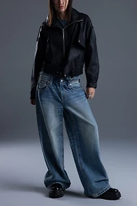 Miss Me Lonnie Leather Jacket