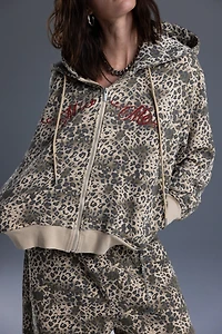 Miss Me Natasha Double Zip Up Hoodie