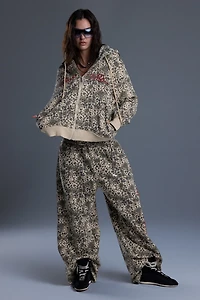 Miss Me Natasha Double Zip Up Hoodie