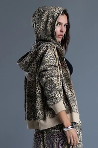 Miss Me Natasha Double Zip Up Hoodie