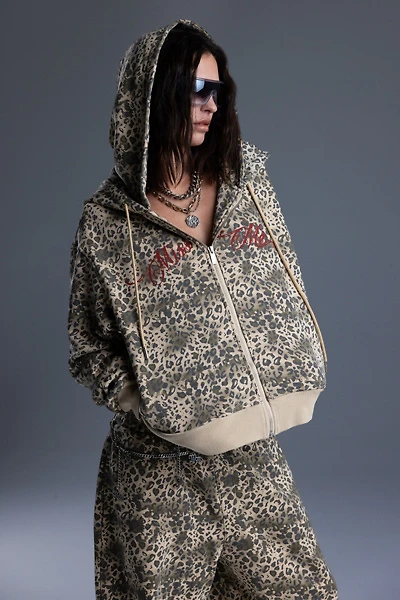 Miss Me Natasha Double Zip Up Hoodie