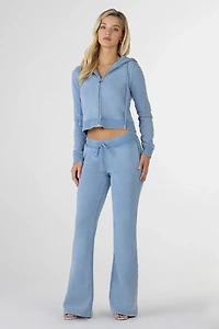 Miss Me Loves It Rhinestone Sweatpants