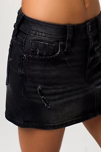 Miss Me ILY2 Mini Skirt