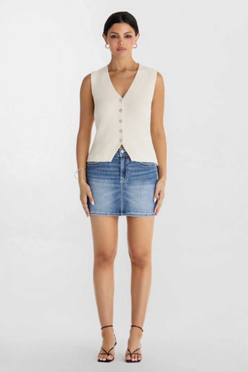 Miss Me Serenity Mini Skirt