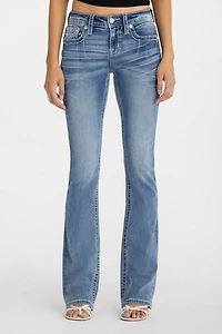 Miss Me Venus Cross Bootcut Jean