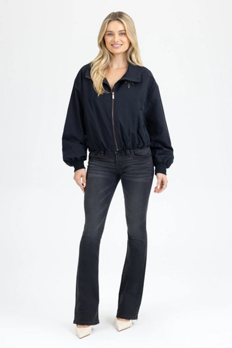 Miss Me Risa Butterfly Bootcut Jean