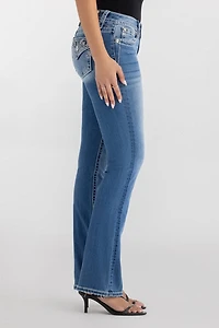 Miss Me Solene Fleur Bootcut Jean