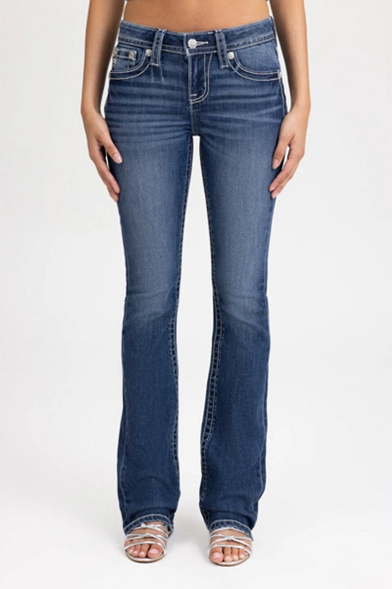 Miss Me Vera Fleur Bootcut Jean