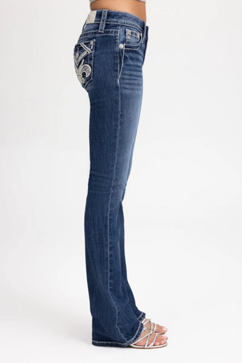 Miss Me Vera Fleur Bootcut Jean