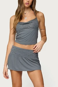 Edikted Klara Studded Mini Skort