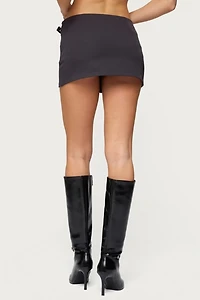 Edikted Jazi Grommet Belt Mini Skort