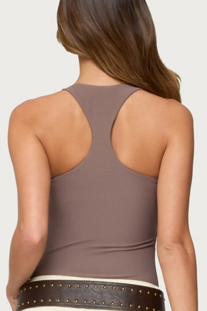 Edikted Svana Scoop Neck Bodysuit