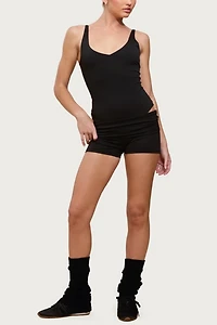 Edikted Alondra V Neck Bodysuit
