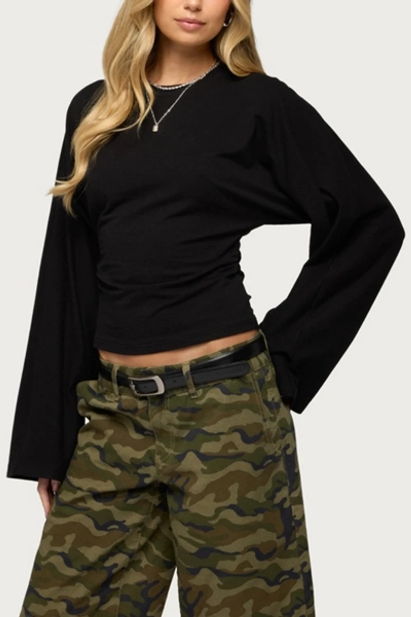 Edikted Charlisa Cinched Waist Top
