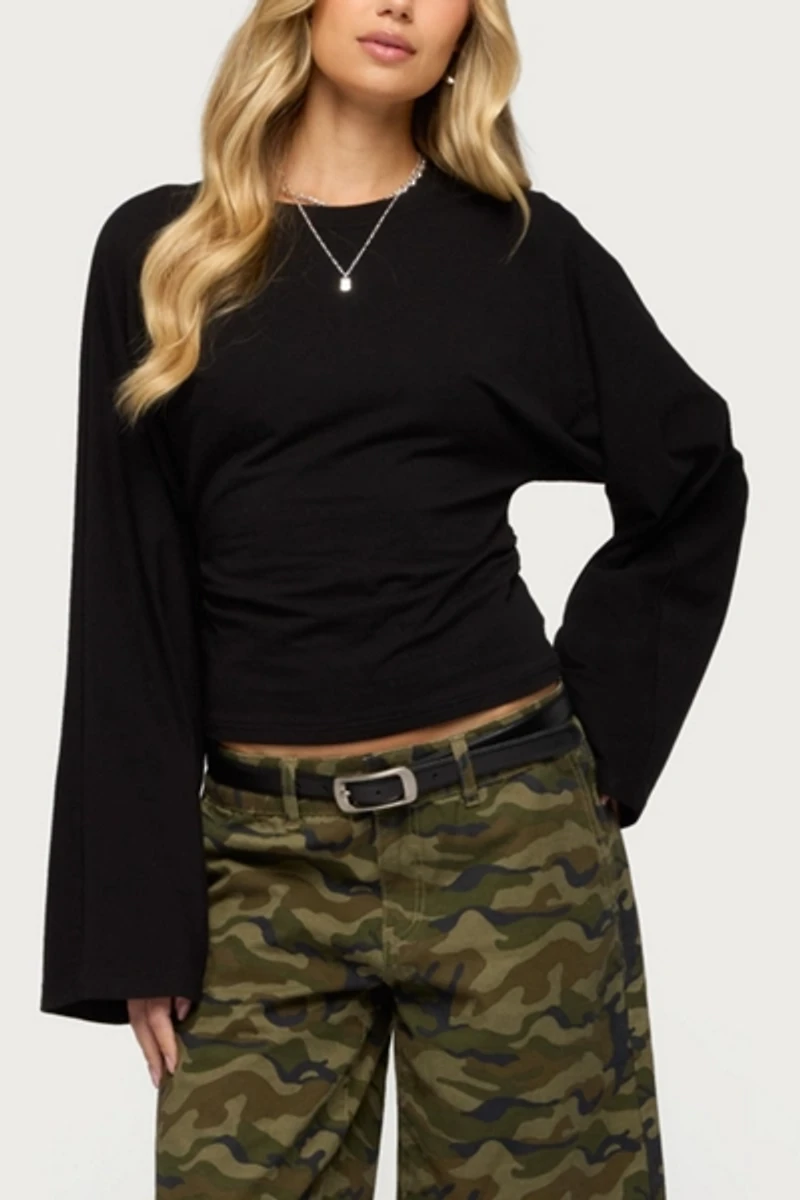 Edikted Charlisa Cinched Waist Top
