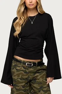 Edikted Charlisa Cinched Waist Top