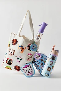 UO Dog Collage Patterned Tote Bag