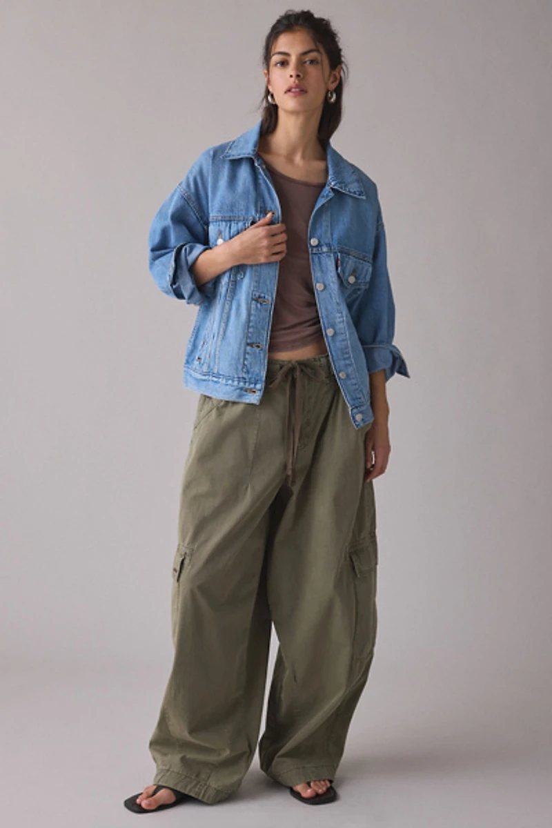 Levi’s® '90s Cropped Denim Trucker Jacket