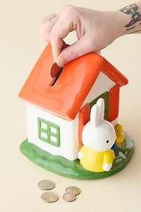Miffy House Ceramic Figure Coin Bank