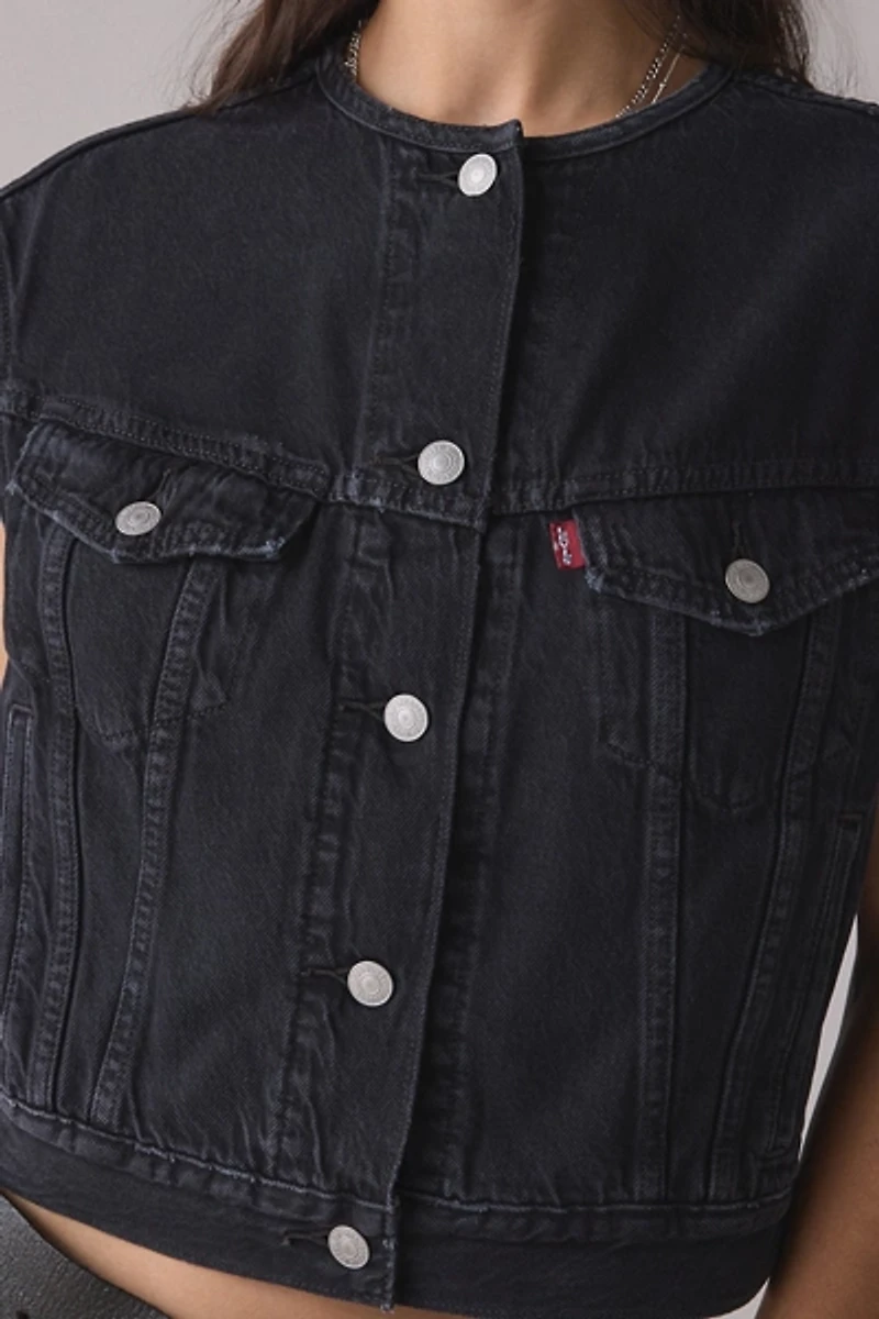 Levi’s® '90s Shrunken Collarless Denim Vest