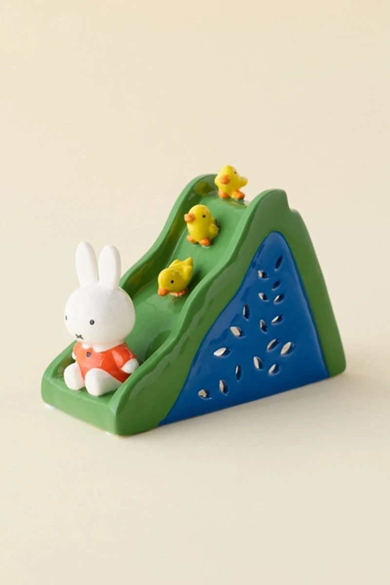 Miffy & Friends Slide Ceramic LED Tealight Candle Holder