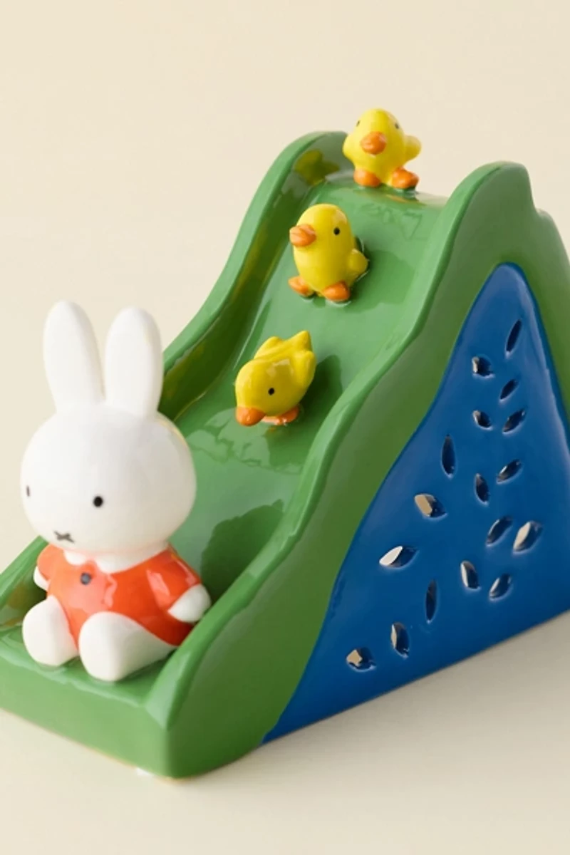 Miffy & Friends Slide Ceramic LED Tealight Candle Holder