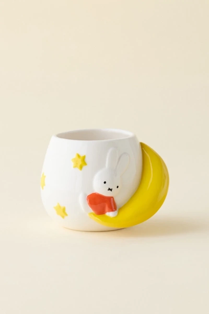 Miffy Moon Star Ceramic Planter