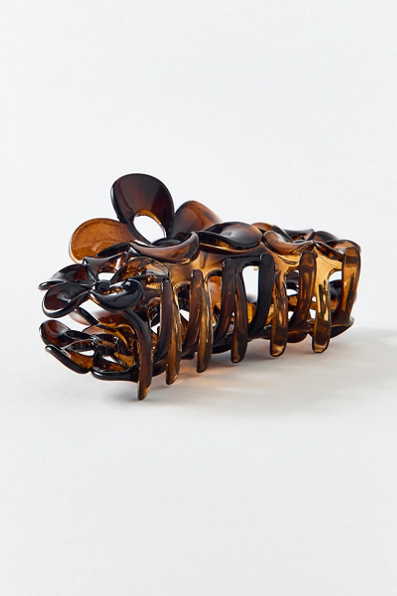 Filigree Flower Claw Clip