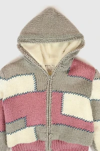 Vintage Full Zip Fleece Lined Jacket