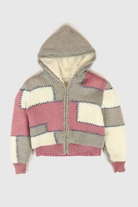 Vintage Full Zip Fleece Lined Jacket