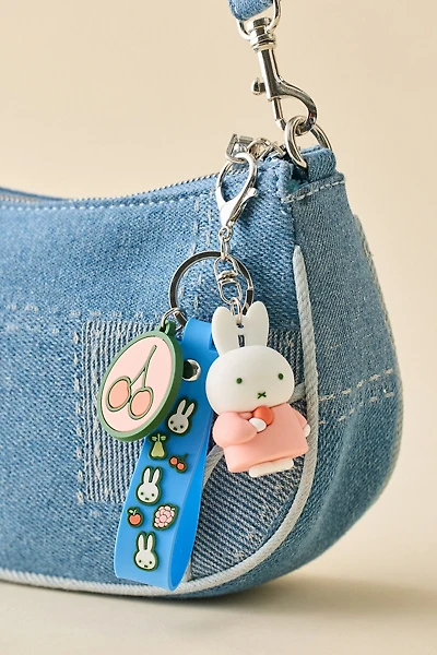 Miffy UO Exclusive 3D Rubber Lanyard Keychain