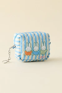 Miffy Mini Quilted Dopp Kit Pouch Keychain