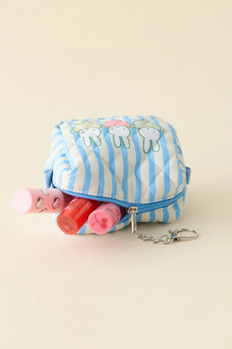 Miffy Mini Quilted Dopp Kit Pouch Keychain