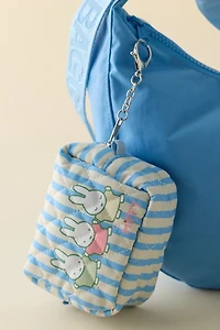 Miffy Mini Quilted Dopp Kit Pouch Keychain