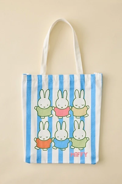 Miffy UO Exclusive Striped Tote Bag