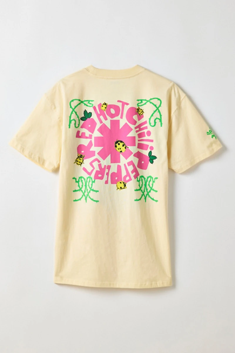 Parks Project X Red Hot Chili Peppers Floral Graphic Tee