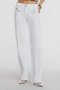 Miss Me Heavenly Roselle Slim Wide Jeans