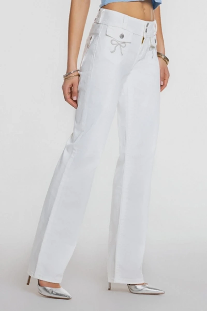 Miss Me Heavenly Roselle Slim Wide Jean