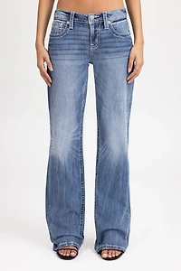 Miss Me Gone Mayhem Slim Wide Jean