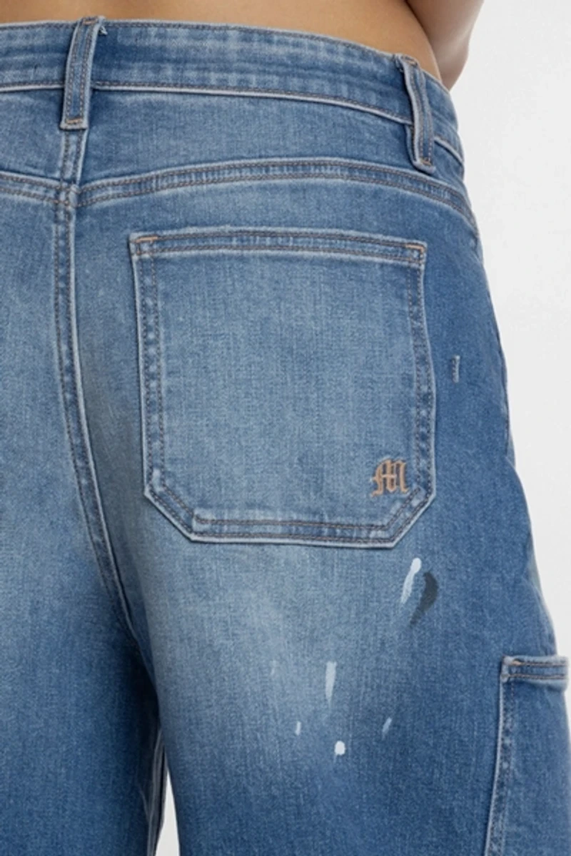 Miss Me Logan Baggy Jorts