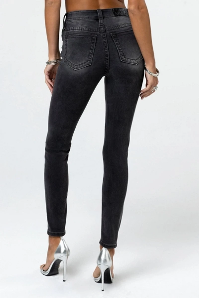 Miss Me Noir Jane Skinny Jean