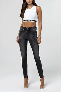 Miss Me Noir Jane Skinny Jean