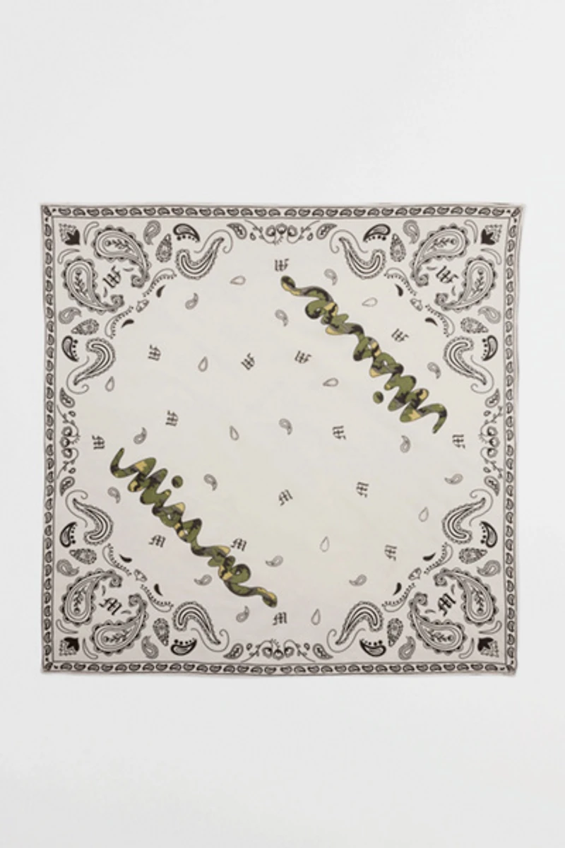 Miss Me Camo Logo Bandana Scarf