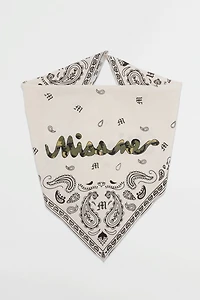 Miss Me Camo Logo Bandana Scarf