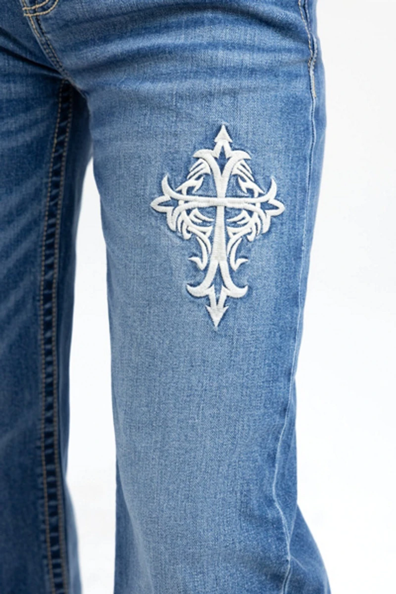 Miss Me Caspian Wide Leg Jean