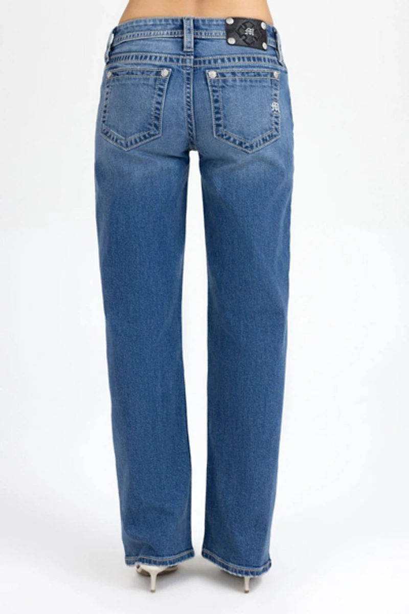 Miss Me Caspian Wide Leg Jean