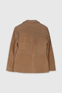 Vintage 90s Wilson Leather Suede Jacket