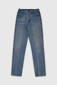 Vintage 90s Studded High Rise Jean