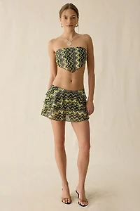 UO Blazin' Babe Wavy Stripe Skort 2-Piece Set